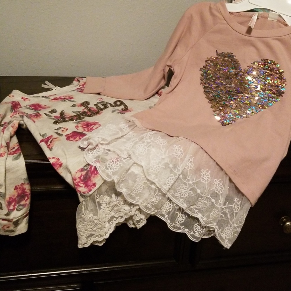 Girls Jersey knit sweaters
